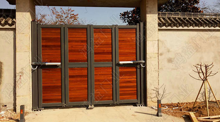 柚木折疊門，溧陽市上興鎮(zhèn)黃家